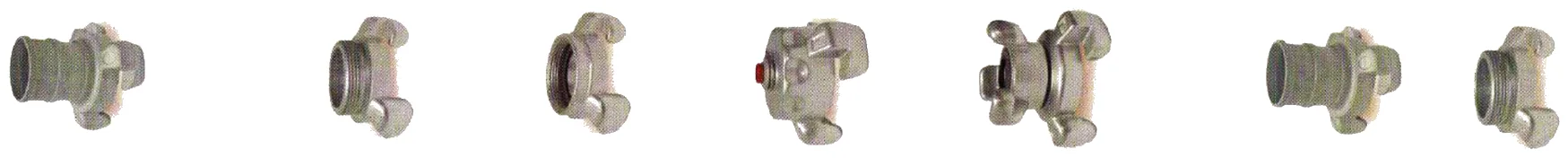 Couplings, caps, reducers and ferrules